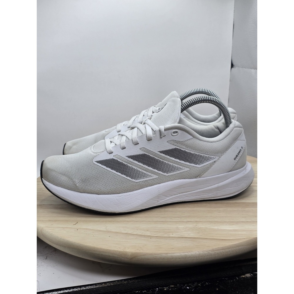 Women's Size 9 - Adidas Duramo RC W Running Shoes Trainer White Sneaker‎ ID2707